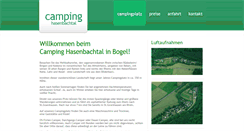 Desktop Screenshot of camping-bogel.de